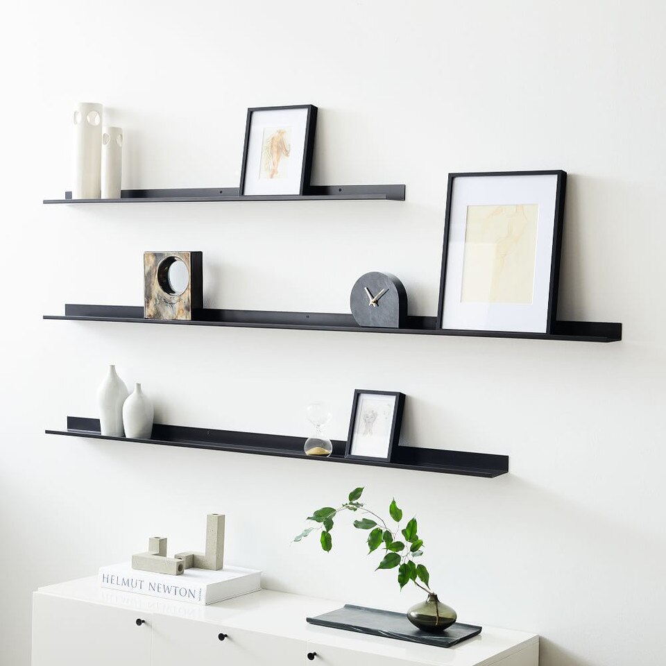 Floating Lines Metal Ledges West Elm UK